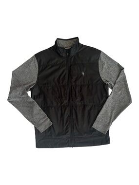 Cutter & Buck Stealth DryTec Full-zip Jacket in Black and Grey Men’s Medium